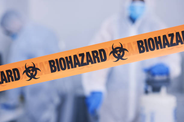 Professional Unattended Death Cleanup technician working in Naval Anacost Annex, DC